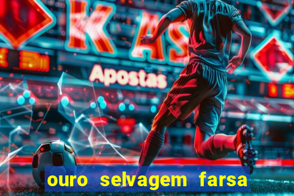 ouro selvagem farsa ouro selvagem o que aconteceu